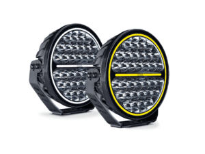 Siberia XP Driving Light 9 inch verstraler - tweekleurig standlicht - geschikt voor 12 en / of 24 volt gebruik - Strands 270992 - 34 LED punten - EAN: 7323030193324