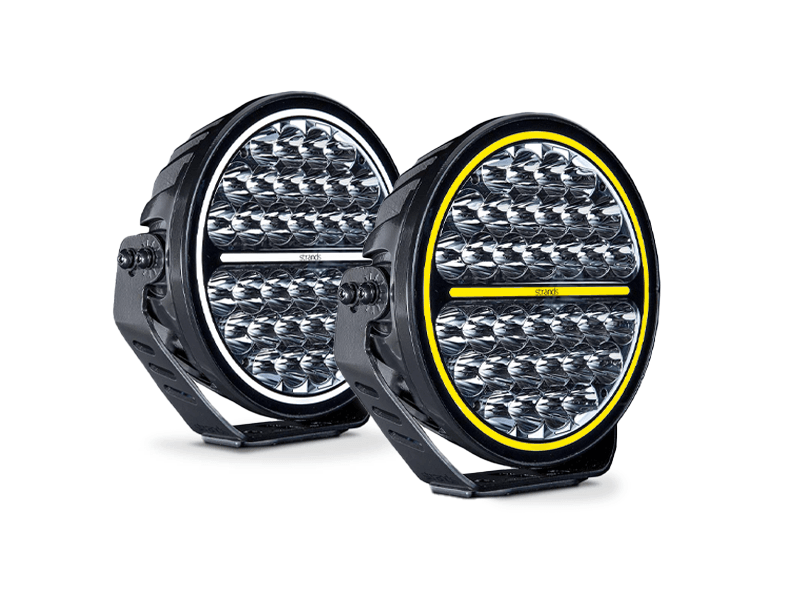 Siberia XP Driving Light 9 inch spotlight - two-tone position light - suitable for 12 and / or 24 volt use - Strands 270992 - 34 LED points - EAN: 7323030193324