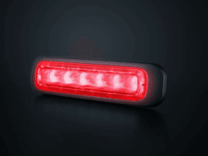 850404-R - flitser rood - EAN: 7323030191795 - Strands - IP69K - 6 LED's - geschikt voor 12 & 24 volt