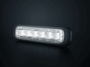 850404-W - flitser wit - EAN: 7323030193706 - Strands - IP69K - 6 LED's - geschikt voor 12 & 24 volt