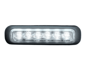 850404-W - flitser wit - EAN: 7323030193706 - Strands - IP69K - 6 LED's - geschikt voor 12 & 24 volt