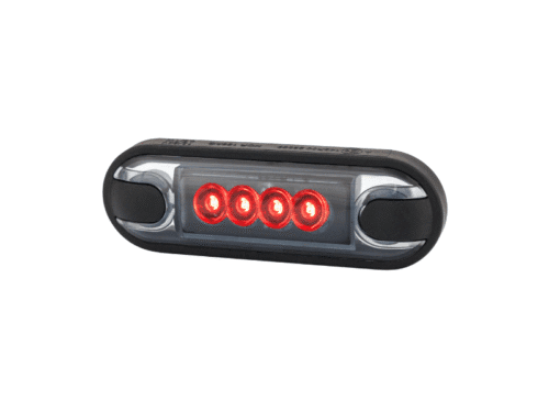 Horpol LD3212 GRAPHITE - markeringlamp rood - EAN: 5901958855177 - HOR 158G product groep