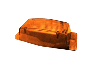 M-LED dubbelbrander met richtingaanwijzer - ZM390 - old school look - ECE R65 Cat. 6- oranje lens - geschikt voor 12 en 24 volt - LED markering