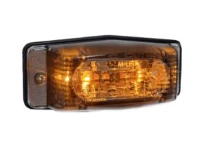 M-LED dubbelbrander DUAL color - ZM391 - old school look - E9 keurmerk - wit en oranje standlicht - geschikt voor 12 en 24 volt - LED markering