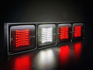 Strands IZE LED frame 4 gaten - 800639 - ABS kunststof