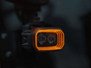 Strands FOR9T POD 4 inch - met oranje en wit positielicht - super strak design - 2600 Lumen - IP69K - voor vrachtwagen, auto en meer