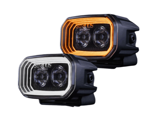 Strands FOR9T POD 4 inch - met oranje en wit positielicht - super strak design - 2600 Lumen - IP69K - voor vrachtwagen, auto en meer