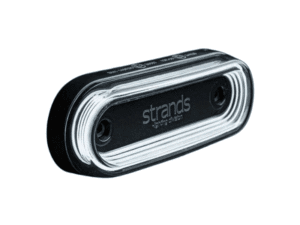 Strands FOR9T Gravity positielamp WIT - donker glas - ECE R148 - 850455 - voor vrachtwagen, bestelwagen, aanhanger, camper en meer