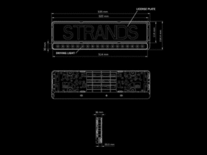 Afmetingen Strands 809445