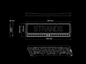 Afmetingen Strands 809446